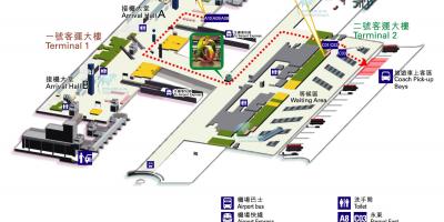 Хонгконг аеродром мапа