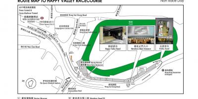 Карта на Среќни Долина Хонг Конг