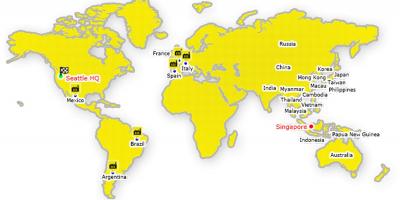 Хонг Конг на светската мапа