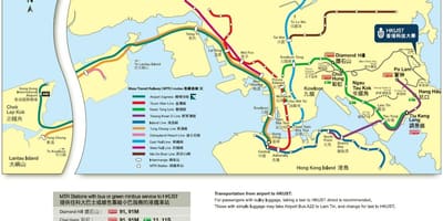 Универзитетот во Хонг Конг мапа