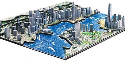3d мапата на Хонг Конг