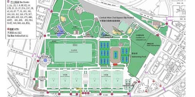 Карта на викторија парк во Хонг Конг