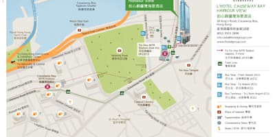 Хонг Конг causeway bay мапа