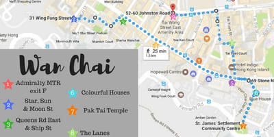 Хонг Конг Chai Wan мапа