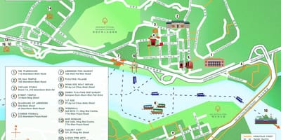 Карта на Edinburgh Хонг Конг
